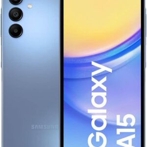 سامسونگ Galaxy A15 A155M 128GB Dual -Sim GSM گوشی هوشمند Android (نسخه آمریکای لاتین) - Blue Black