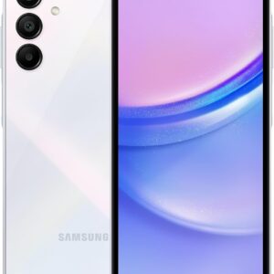 سامسونگ Galaxy A15 (SM-155M/DSN) ، رم 128 گیگابایتی 6 گیگابایتی ، سیم کارت دوتایی ، GSM قفل شده کارخانه ، نسخه بین المللی (بسته نرم افزاری دیوار) (آبی روشن)