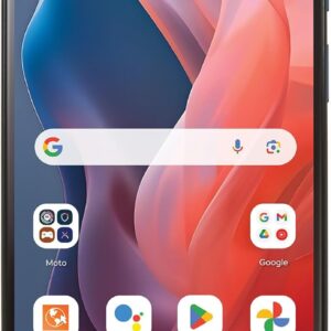 Tracfone | Motorola Moto G Play 2024 | قفل شده | 64 گیگابایت | باتری 5000 میلی آمپر ساعت | دوربین چهار پیکسل 50 مگاپیکسلی | 6.5 اینچ صفحه نمایش HD+ 90Hz | یاقوت کبود آبی