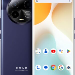 BOLD K50 | 5G | 2024 | باتری 3 روزه | باز کردن قفل | 6.7 "FHD+ 3D AMOLED | 256/8GB | دوربین سه گانه 64MP | نسخه ایالات متحده | ضمانت ایالات متحده | بنفش