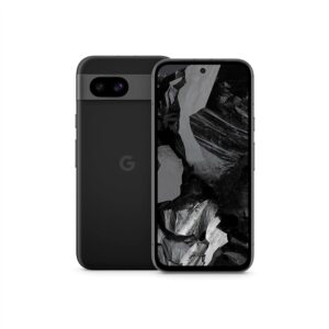 Google Pixel 8A - تلفن اندرویدی قفل شده با Google AI ، دوربین پیکسل پیشرفته و باتری 24 ساعته - Obsidian - 128 GB