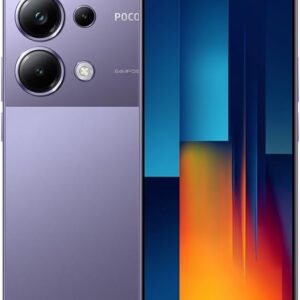 Xiaomi Poco M6 Pro 4G LTE (512GB + 12GB) 64MP دوربین سه گانه 6.67 "Octa Core (برای Tmobile Mint Tello Global) GSM Unlocked (بنفش)
