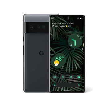 Google Pixel 6 Pro 5G ، نسخه ایالات متحده ، 128 گیگابایتی ، طوفان سیاه - قفل نشده (تجدید شده)