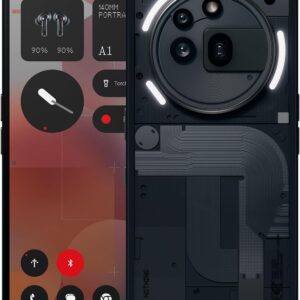 Nothing Phone (3A) تلفن هوشمند PRO ، نمایشگر AMOLED 6.77 "120Hz ، دوربین جلوی 50 مگاپیکسلی ، پردازنده Snapdragon 7s Gen3 ، بلوتوث 5.4 ، IP64 ضد آب ، 5000mAh ، Nano-Sim ، Android 15 ، 12+256GB سیاه