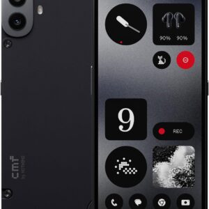 تلفن CMF 1 8+256 گیگابایتی - تلفن هوشمند قفل شده با دوربین عقب 50 مگاپیکسلی با Ultra XDR ، 6،67 "Display Super AMOLED و Nothing OS 2.6 - Black