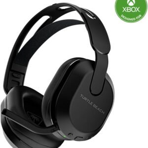 Turtle Beach Stealth 500 هدست بازی بی سیم با میکروفن دارای مجوز برای سری Xbox X | S ، Xbox One & Works از طریق بلوتوث با رایانه شخصی و موبایل-باتری 40 ساعته ، کوسن های فوم حافظه ، سیاه (تجدید)