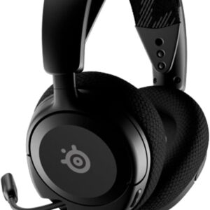 steelseries arctis nova 1 هدست بازی چند سیستم ، درایورهای سلام ، صوتی ، طراحی راحتی ، طراحی راحتی ، با دوام ، فوق العاده سبک ، میکروفن سیاه و سفید (نویز)