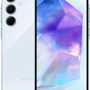 Samsung Galaxy A55 5G A556E 256GB Dual -Sim GSM گوشی هوشمند Android قفل نشده (نوع لاتین/LTE سازگار با ایالات متحده) - Ice Blue Awesome