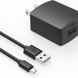 Micro USB AC Adapter Fit for Nintendo NES Classic Mini Edition 2016,SNES Super NES Classic Mini Editon 2017,PlayStation Classic Console 2018,Google Mini Speaker Charger Power Supply Cord
