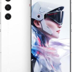 Redmagic 10 Air Smartphone 5G ، تلفن بازی 120Hz ، 6.8 "FHD+، تحت دوربین نمایش ، تلفن اندرویدی 6000mAh ، 16+512 گیگابایتی ، شارژر 80W ، دو سیم کارت ، ما قفل تلفن همراه سفید