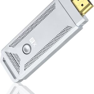 نمایشگر Dongle Dongle Display HDMI بی سیم ، پلاگین و بازی ، بدون برنامه ، رمزگشایی 4K/1080p HD Video/AUDIO از لپ تاپ ، رایانه شخصی ، تلفن هوشمند گرفته تا HDTV/Projector از Android/iOS/Windows/MacOS/Chromeos پشتیبانی می کند