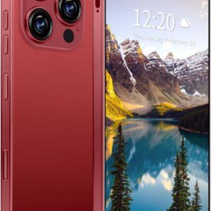 تلفن همراه قفل نشده MMY I16 Promax ، تلفن های باز نشده صفحه نمایش HD 6.99 اینچ ، 12+512GB Android 14 7000mah باتری طولانی مدت عمر ، 5G/Dual Sim/Fingerprint Button Unlock/Photos/Face/شناسه صورت (شراب قرمز ، 12+512)