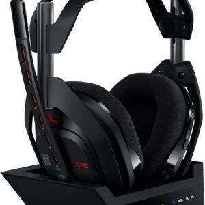 Logitech G Astro A50 Omni -Platform هدست بازی بی سیم + ایستگاه پایه برای PS5 ، Xbox ، PC: تعویض صوتی Playsync ،