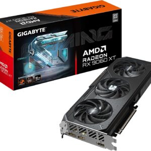 Gigabyte Radeon RX 9060 XT Gaming OC 16G Card Graphics ، PCIE 5.0 ، 16GB GDDR6 ، GV-R9060XTGAMING کارت ویدیویی OC-16GD