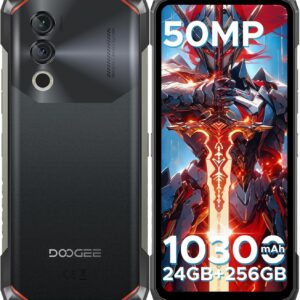 Doogee Blade10 Power Smartphone Unlocked ، 24 گیگابایتی+256GB/2TB ، تلفن ناهموار 10300mAh ، 6.6'HD+90Hz Android 14 تلفن همراه ، دوربین 50MP ، 3 شکاف کارت/باز کردن صورت/NFC/WI-FI6E/IP69K