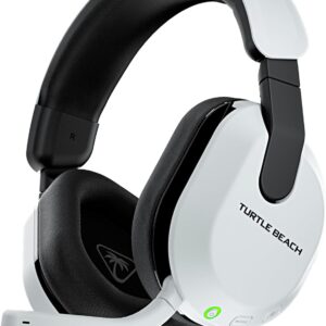 Turtle Beach Stealth 600 Multiplatform تقویت شده برای PS5 ، PS4 ، PC و Mobile-Bluetooth ، باتری 80 ساعته ، میکروفن به سر و صدای سر و صدا ، میکروفن به صدا و سیما ، بلندگوهای 50 میلی متر-سفید