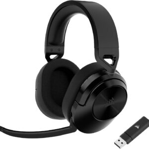 Corsair HS55 هدست بازی سبک وزن چند منظوره بی سیم با بلوتوث - Dolby 7.1 صدای فراگیر - ICUE سازگار