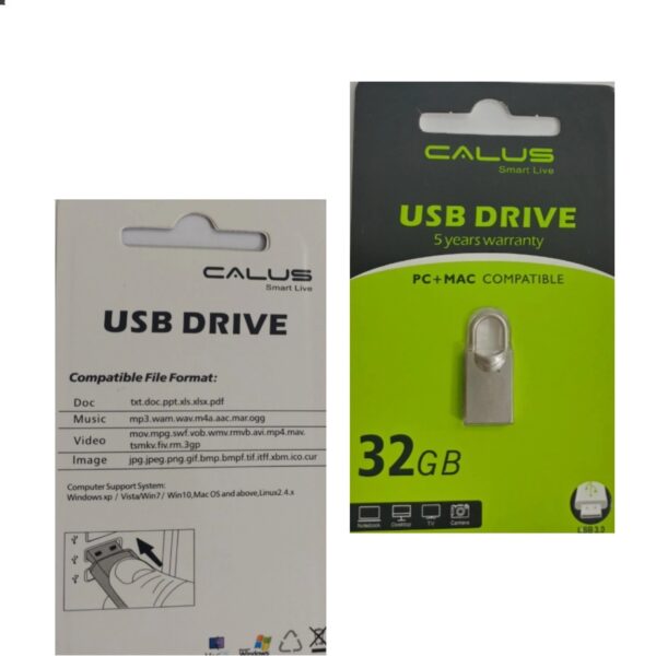 فلش مموری کالوس مدل USB 3.0 ظرفیت 32 گیگابایت - تصویر 2